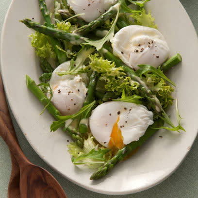 Asparagus and egg salad: Recipes