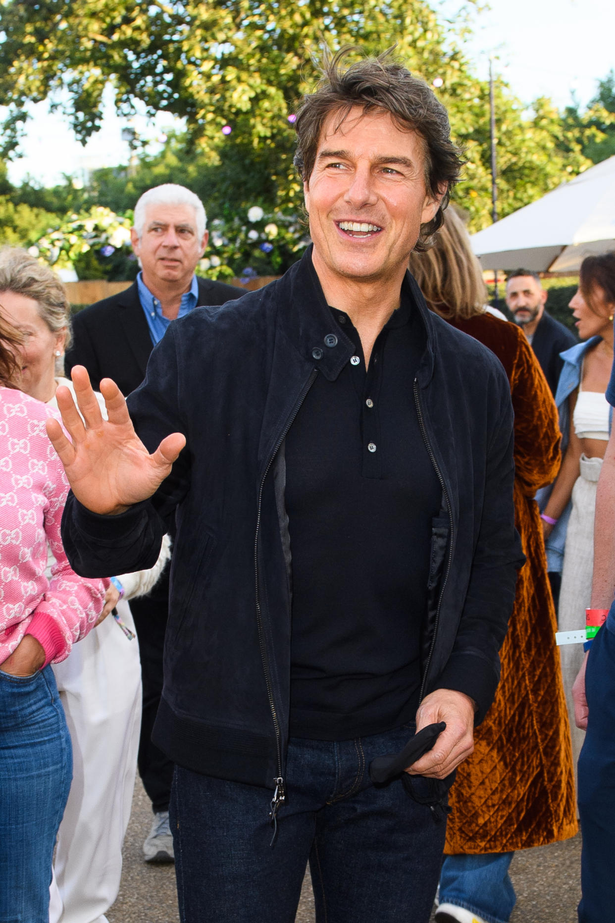 Tom Cruise attends the American Express present BST Hyde Park event on July 1, 2022 in London, England. (Joe Maher / Getty Images for AMEX)
