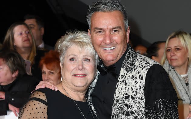 Jenny Newby and Lee Riley at the NTAs in 2020 (Photo: Gareth Cattermole via Getty Images)