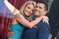 In March 2018, the <em>Live with Kelly and Ryan</em> star posted a throwback pic of herself and her husband, on Instagram, which garnered plenty of likes. But one commenter in particular prompted a response from the longtime couple after <a href="http://people.com/tv/kelly-ripa-mark-consuelos-clap-back-instagram-troll/" rel="nofollow noopener" target="_blank" data-ylk="slk:throwing shade at Consuelos;elm:context_link;itc:0;sec:content-canvas" class="link ">throwing shade at Consuelos</a>, writing: "Too bad he’s short when he tries to look taller. It looks funny. Just be who you are." The <em>Riverdale</em> actor was the first to issue a response to the remark. "Please tell me how it is I can try to look taller," he quipped. "I'm dying to know." Ripa then offered up her own clapback: "He's tall where it counts, babe," she wrote — much to the delight of her fans, who liked the comment over 1,000 times.