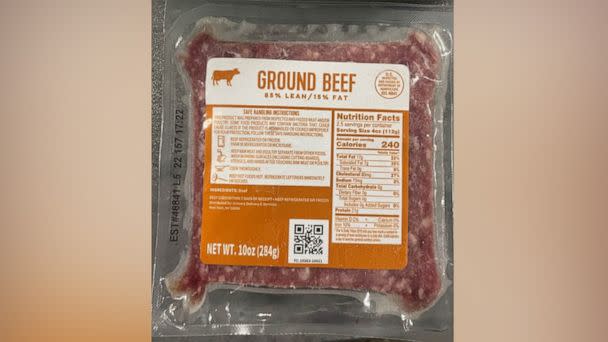 PHOTO:  The U.S. Department of Agriculture’s Food Safety is issuing a public health alert due to concerns that ground beef products in HelloFresh meal kits may be part contaminated with E. coli. (U.S. Department of Agriculture )