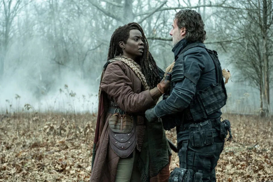 andrew lincoln, danai gurira, the walking dead the ones who live, season 1