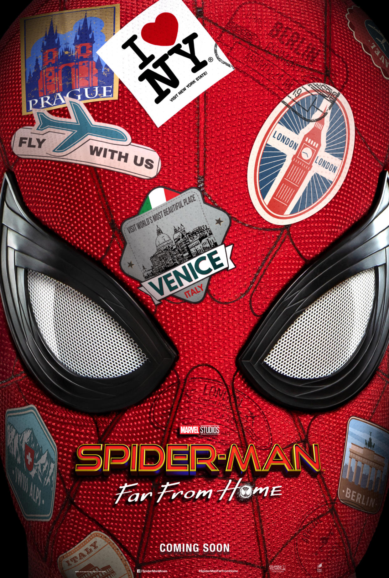 ‘Spider-Man: Far From Home’ teaser poster (Sony Pictures)