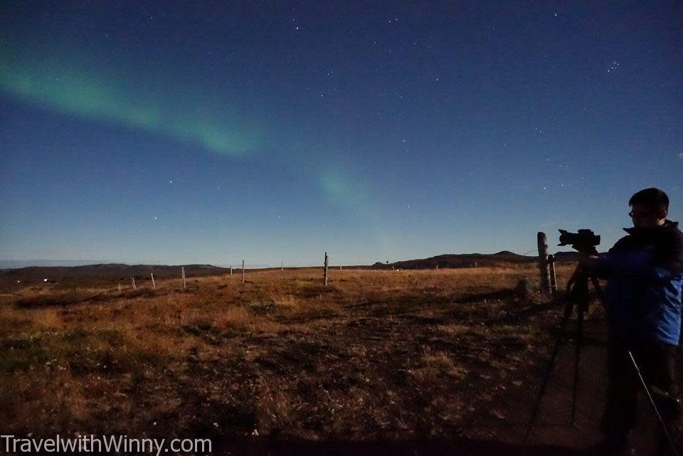 冰島 極光 iceland northern light aurora