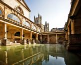 <p>Known as one of the UK's most historic sites, Bath's thermal springs attract over one million tourists a year. A recent £5.5 million redevelopment hopes to preserve the baths for the next century.</p><p><strong><u>Need somewhere to stay in Bath?</u></strong><br></p><p>Have you heard about the beautiful <a rel="nofollow noopener" href="http://www.countryliving.co.uk/homes-interiors/property/news/a3410/country-living-hotels-bath-harrogate-book/" target="_blank" data-ylk="slk:Country Living Hotel;elm:context_link;itc:0;sec:content-canvas" class="link "><em>Country Living</em> Hotel</a> in Bath? They've transformed an iconic building into an elegant, luxurious and welcoming escape, from just £99 a night. </p><p><a rel="nofollow noopener" href="http://www.countrylivinghotels.com/" target="_blank" data-ylk="slk:CHECK AVAILABILITY AND BOOK NOW;elm:context_link;itc:0;sec:content-canvas" class="link ">CHECK AVAILABILITY AND BOOK NOW</a></p>