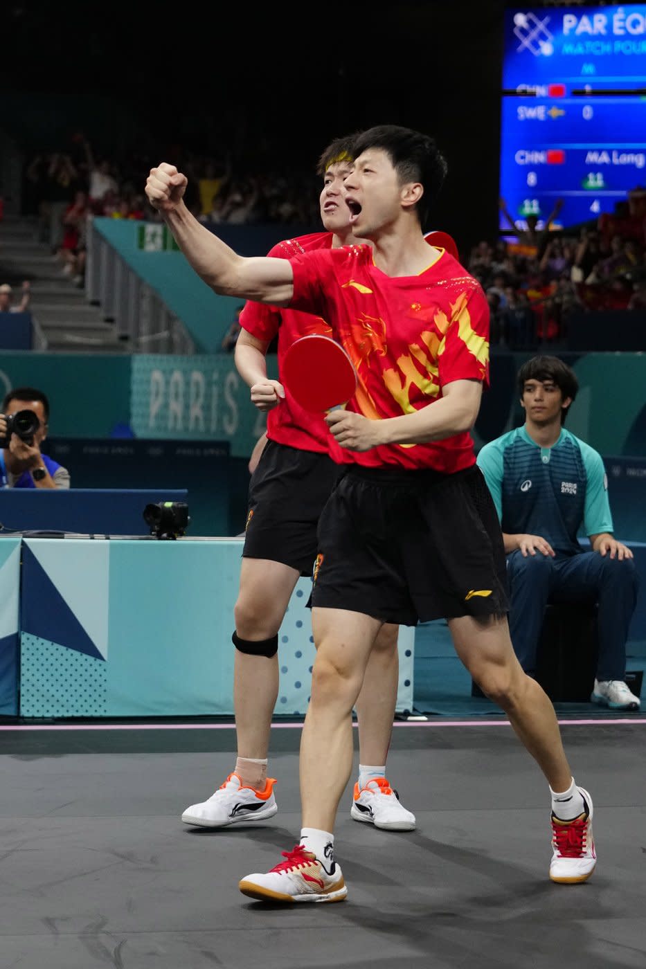 Table tennis player Ma Long makes history for China at Paris Games with