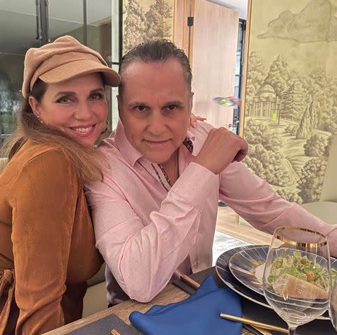 <p>COURTESY OF VANESSA MARCIL</p> General Hospital star Maurice Benard and his wife, Paula