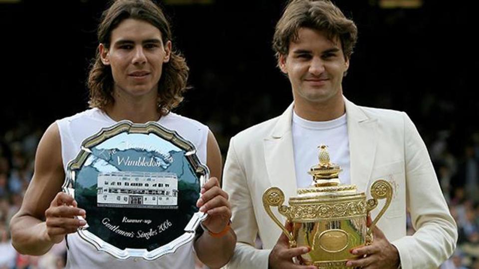 <p>defeated Rafael Nadal 6–0, 7–6(7–5), 6–7(2–7), 6–3</p>