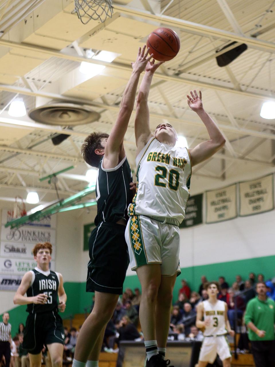 Newark Catholic's Griffin Urdarovski was named honorable mention All-Ohio in Division IV.