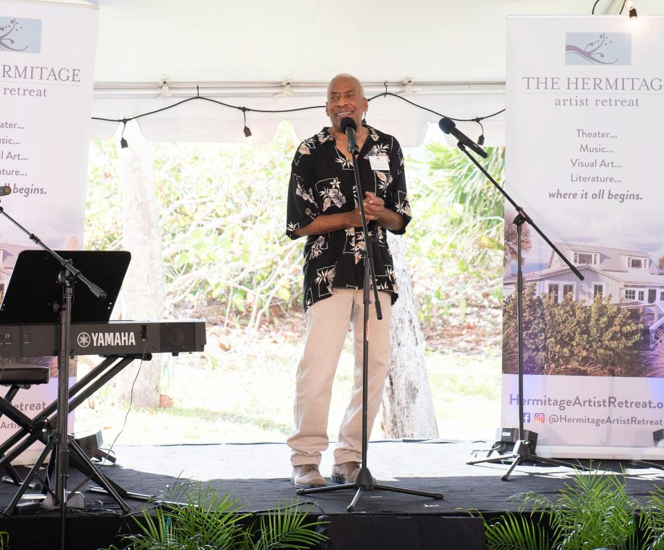 The Artful Lobster also showcased Reggie Harris, a Hermitage alum and pillar of the international folk music scene for more than 40 years.