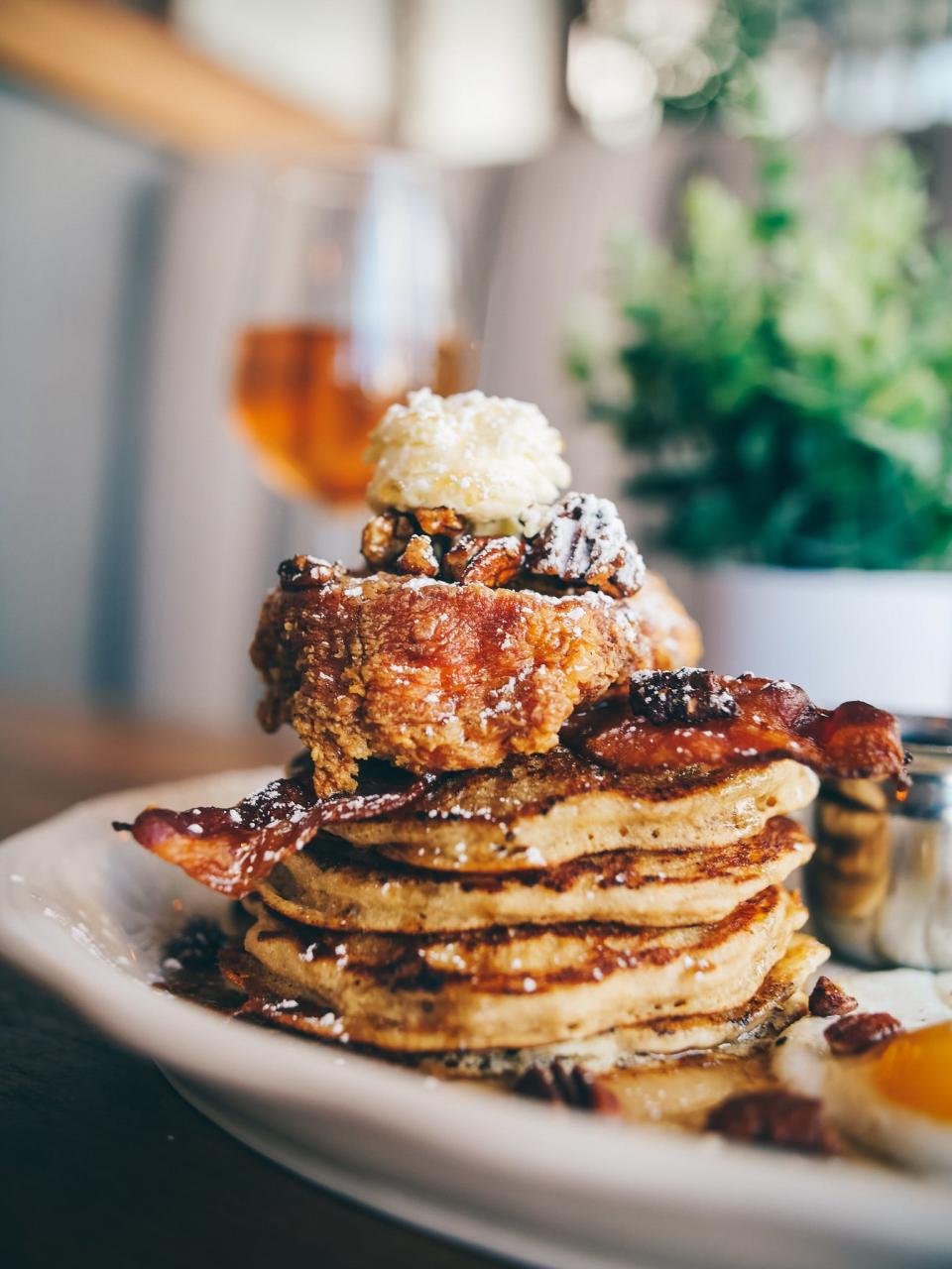 Shoo Mercy Pancakes at Tupelo Honey Southern Kitchen & Bar.