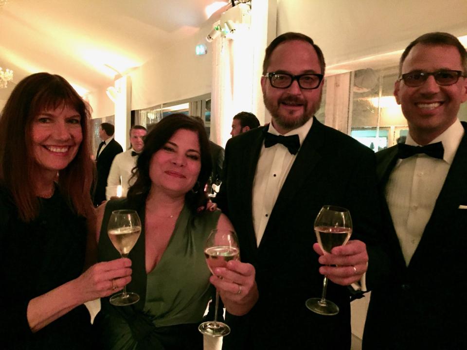 Diane Weyermann with Bonni Cohen, Richard Berge and Jon Shenk, “An Inconvenient Sequel.” - Credit: Laura Kim