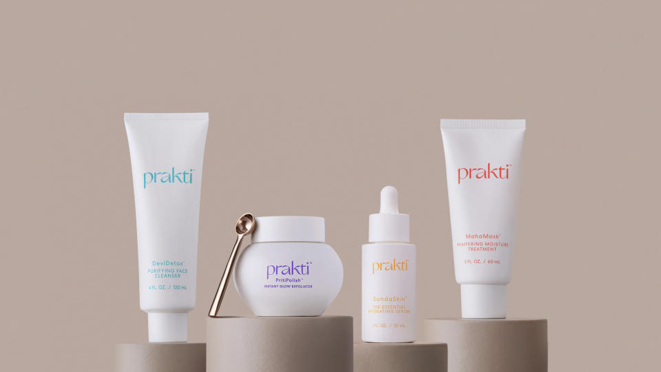 Prakti Beauty products.