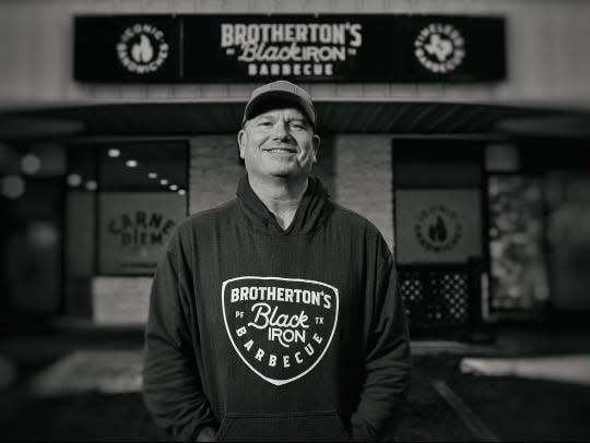 "He was the most congenial, friendly and informative person I've ever met," Bill Dumas said of his late partner, John Brotherton of Brotherton's Black Iron Barbecue.