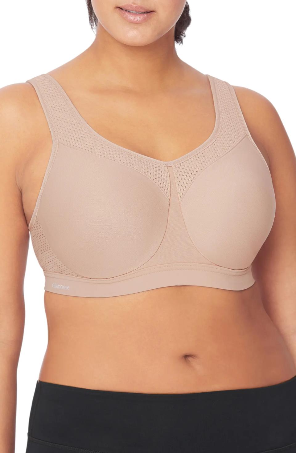 Glamorise High Impact Seamless Underwire Sports Bra