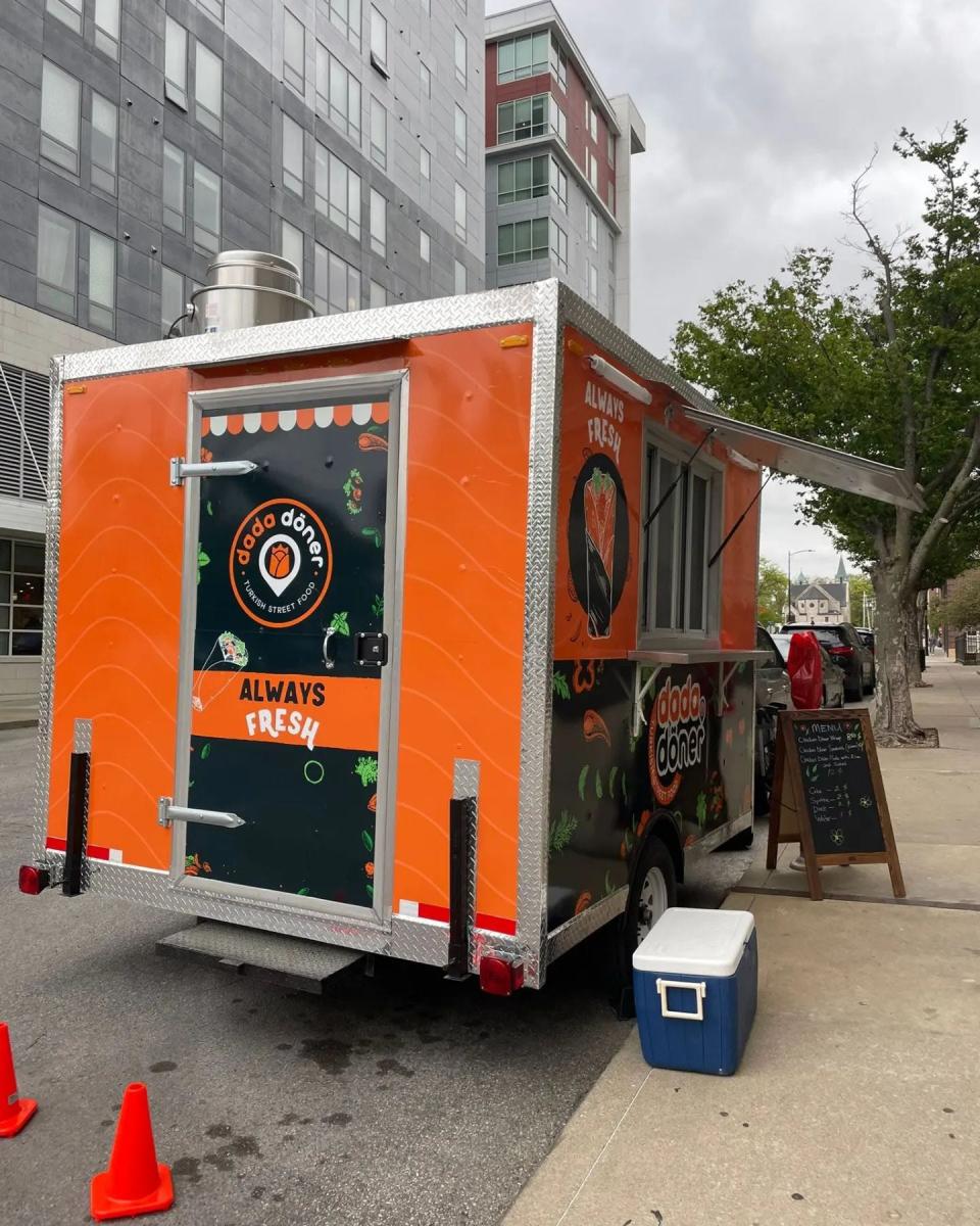 The Dada Döner truck serving downtown last month