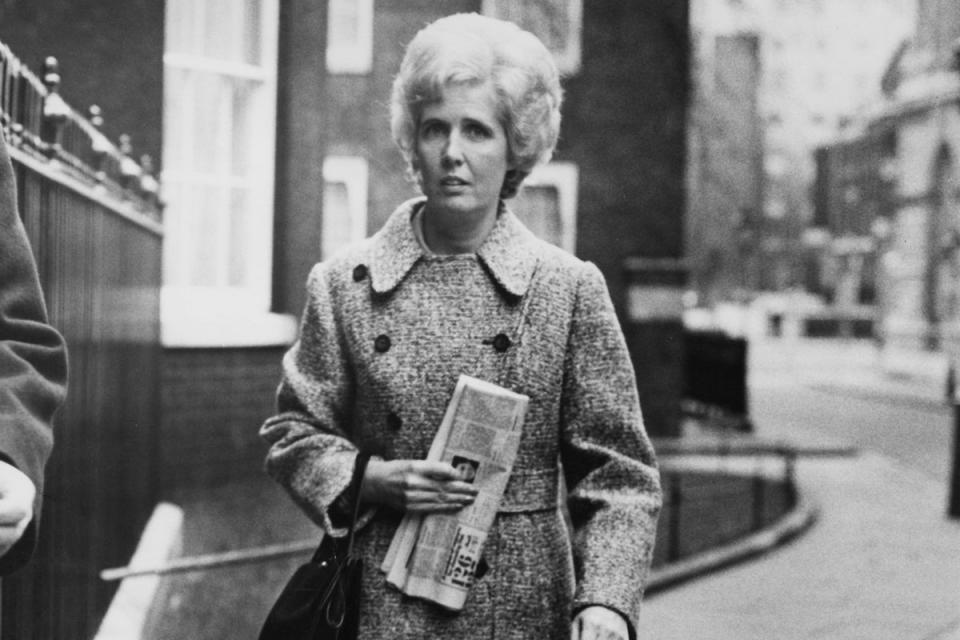 Lord Wilson was the source of rumour that he was having an affair with his political secretary Baroness Falkender (formerly Marcia Williams) (Getty Images)