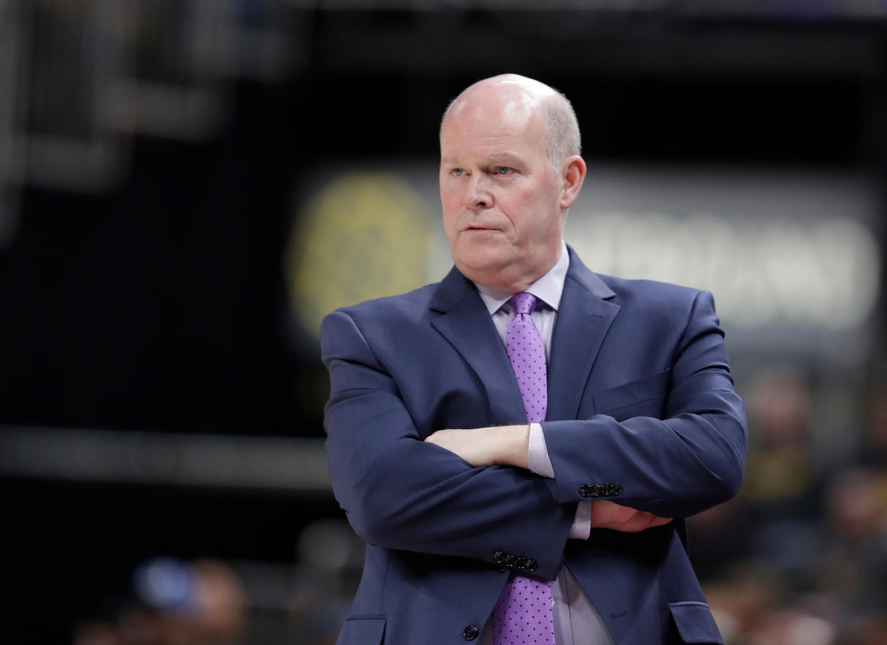 Charlotte Hornets head coach Steve Clifford has been relieved of his duties after five seasons. (AP)
