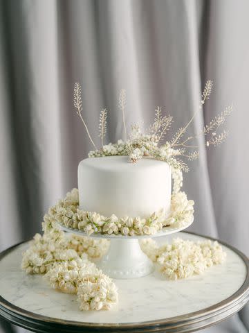 Cakes by Sarah - Pretty pink with gold sprinkles.