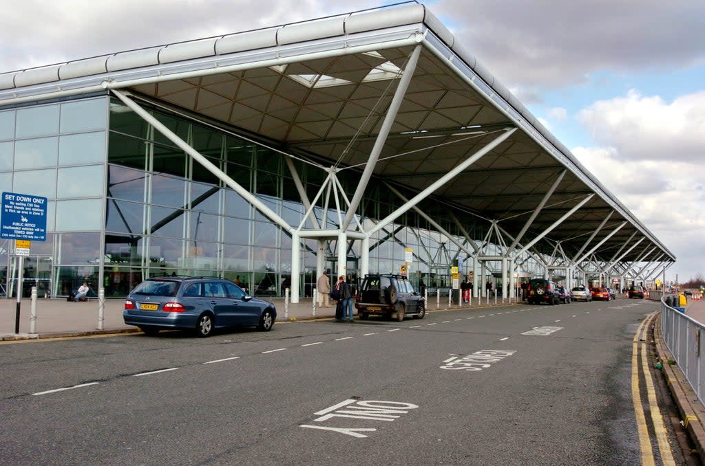 The main departures and arrivals building at Stansted Airport (Chris Radburn/AP) (PA Archive)