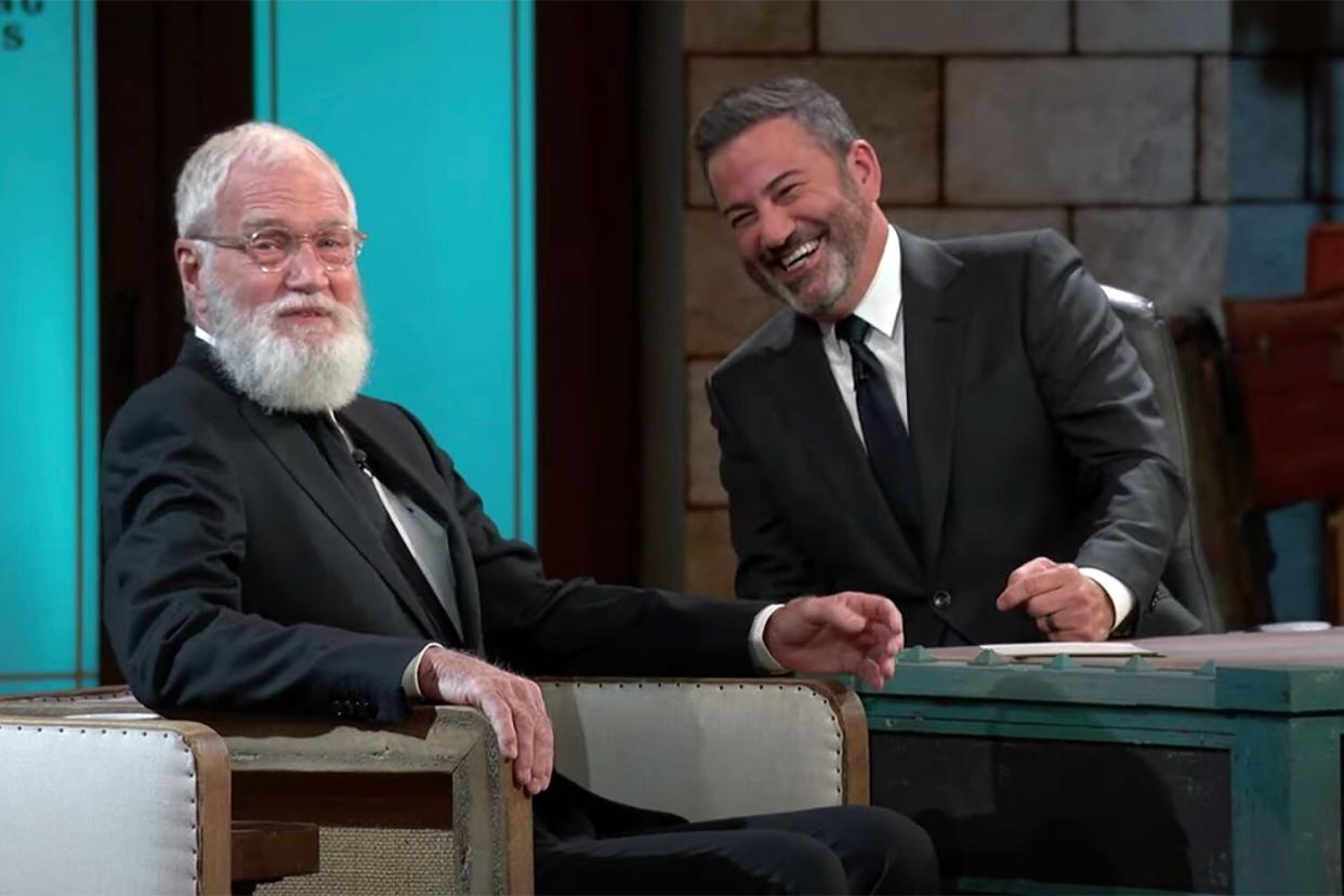 David Letterman on Jimmy Kimmel Live