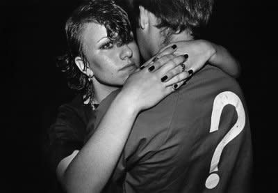 Slow-dancing at the Hollywood High School prom in 1979. What do you think was playing? (Photo by George Rose/Getty Images)