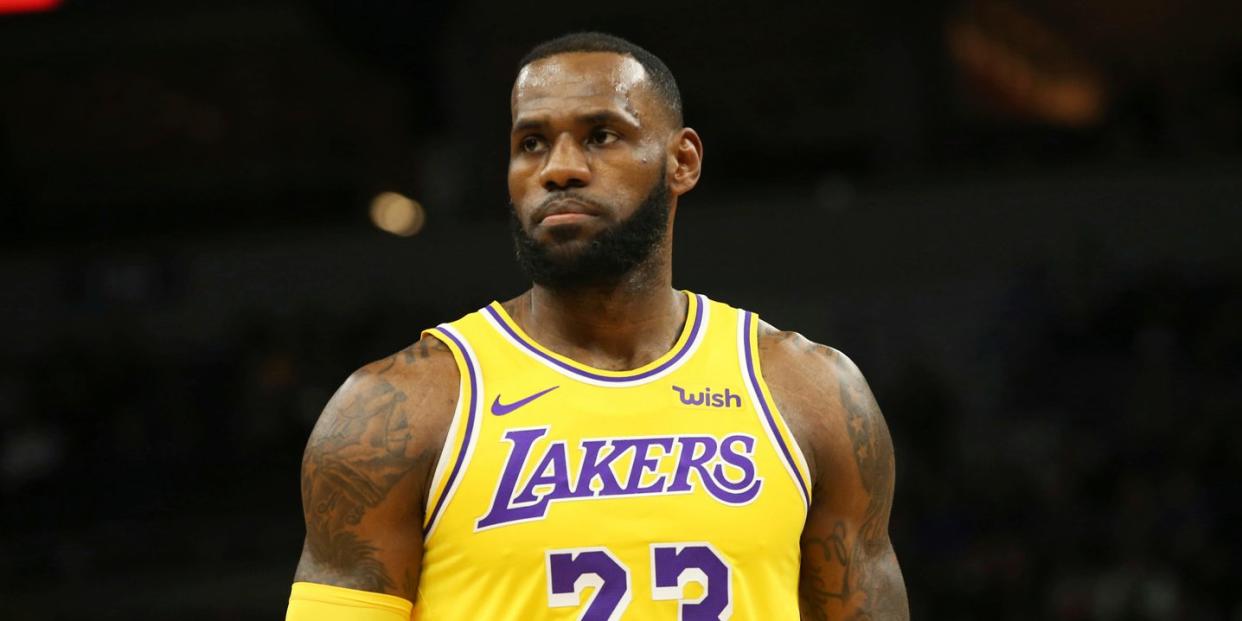 lebron james lakers