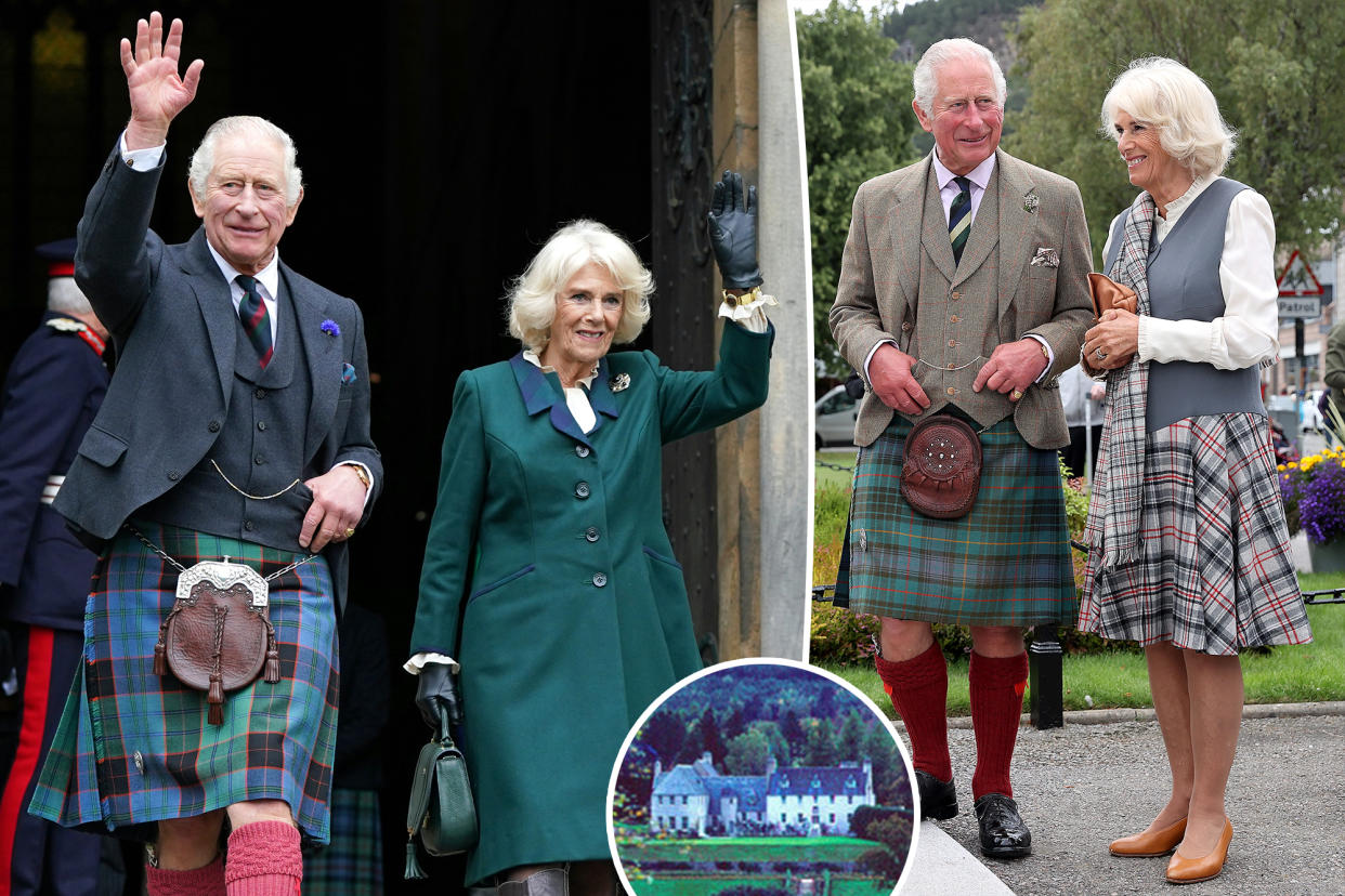 Inside King Charles and Queen Camilla's romantic break as they jet off to Scotland