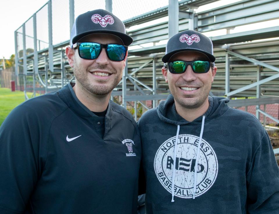 The future is bright for brothers Mike and Matt Abraham, who are excited to guide the Worcester Academy baseball team this season.