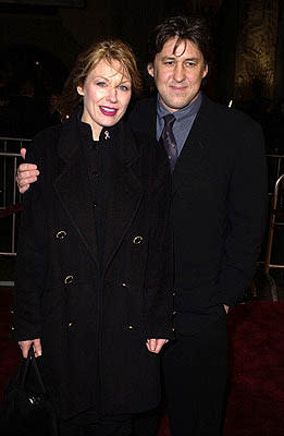 Nancy Wilson and Cameron Crowe at the Hollywood premiere of Vanilla Sky