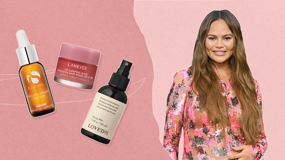 Chrissy Teigen Updated Her Skincare Routine & It Includes a $10 Face Mist From CVS