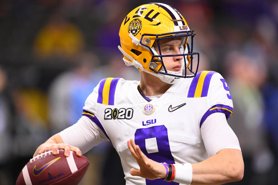 Joe Burrow LSU.