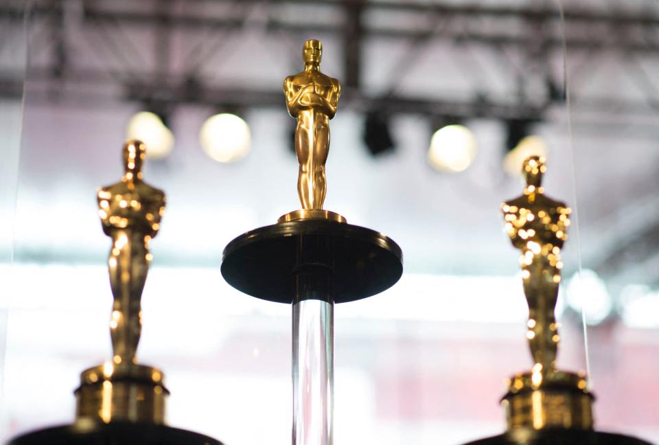 Les statuettes des Oscars - Valerie Macon - AFP