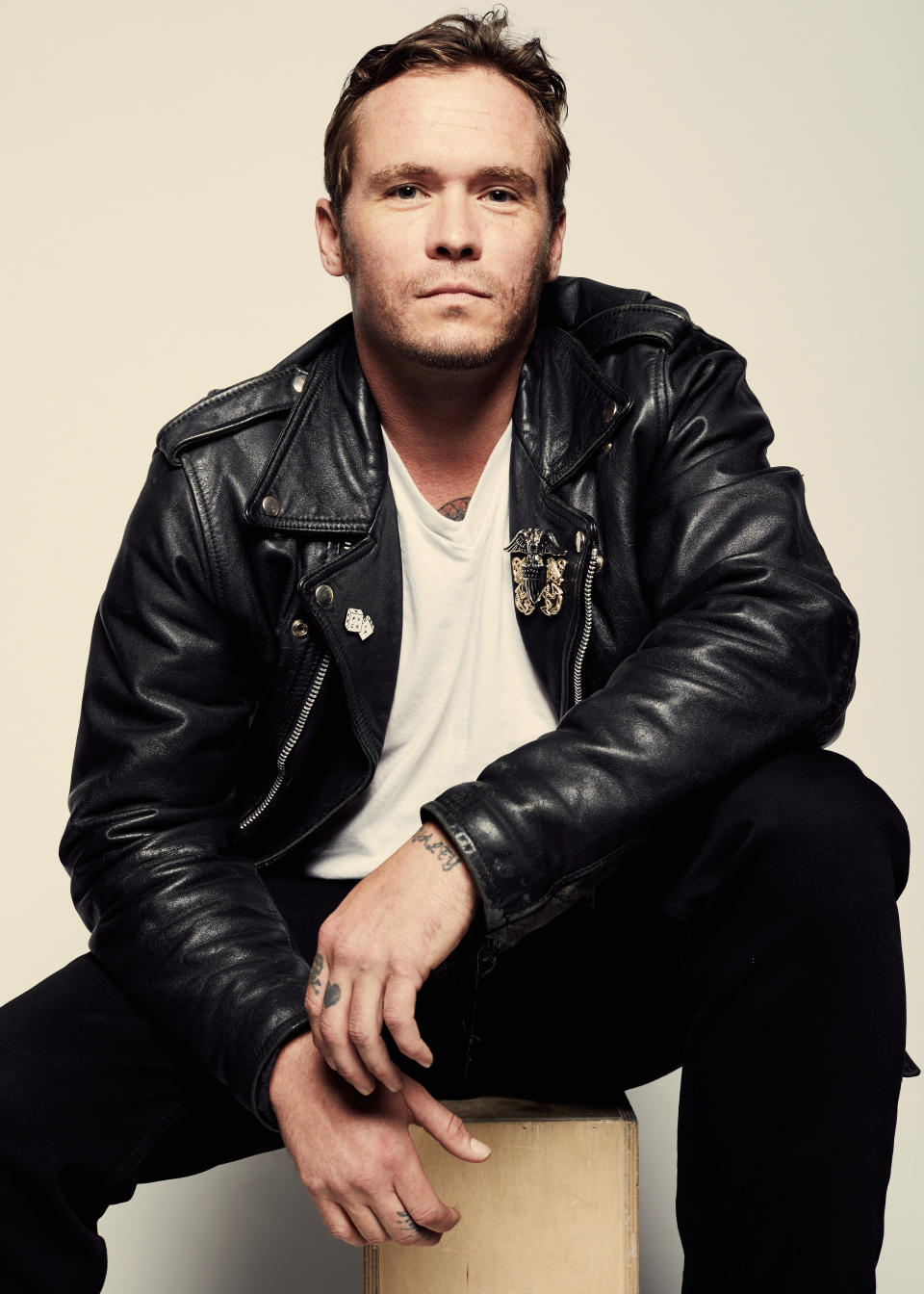 Actor Blake Heron from 'A Thousand Junkies' poses at the 2017 Tribeca Film Festival portrait studio on April 23, 2017 in New York City.&nbsp; (Photo: Erik Tanner via Getty Images)