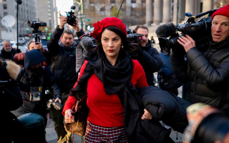 Standing outside the court in Lower Manhattan, Sarah Ransome, an alleged victim of Ms Maxwell, said: “I have so many emotions. I never thought this day would come. Ever.” - AP Photo/John Minchillo