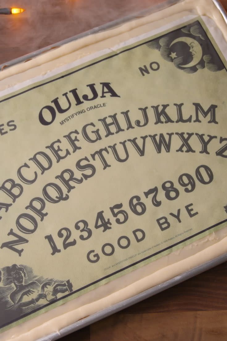 Ouija Board Cake