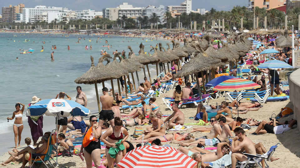 Party Tourists Flock To Mallorca's Ballermann Strip