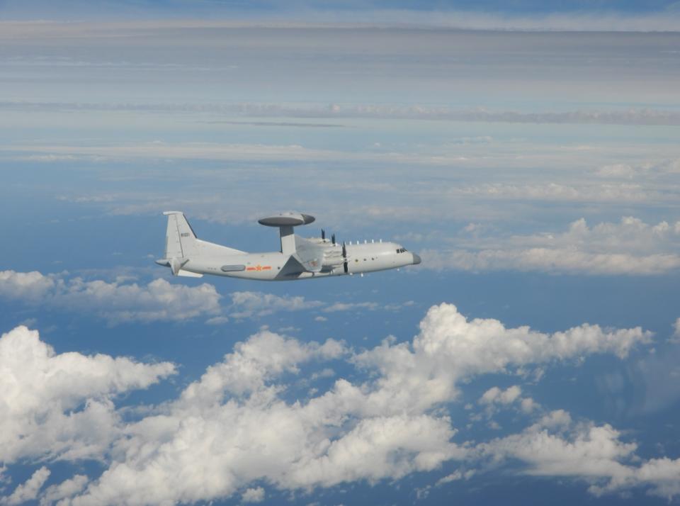 空警500同型機（取自國防部網站）