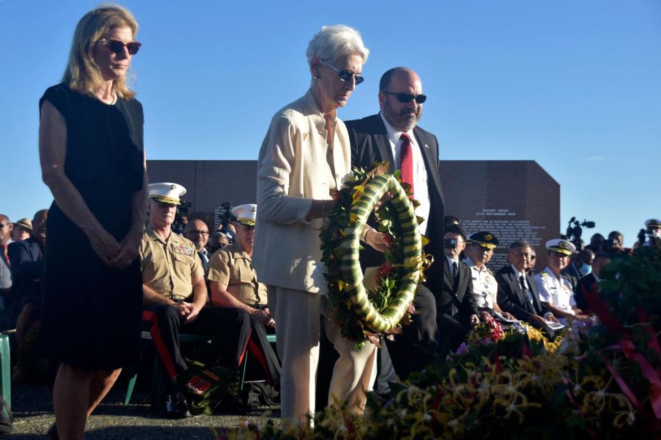 Wendy Sherman Caroline Kennedy Guadalcanal Solomon Islands