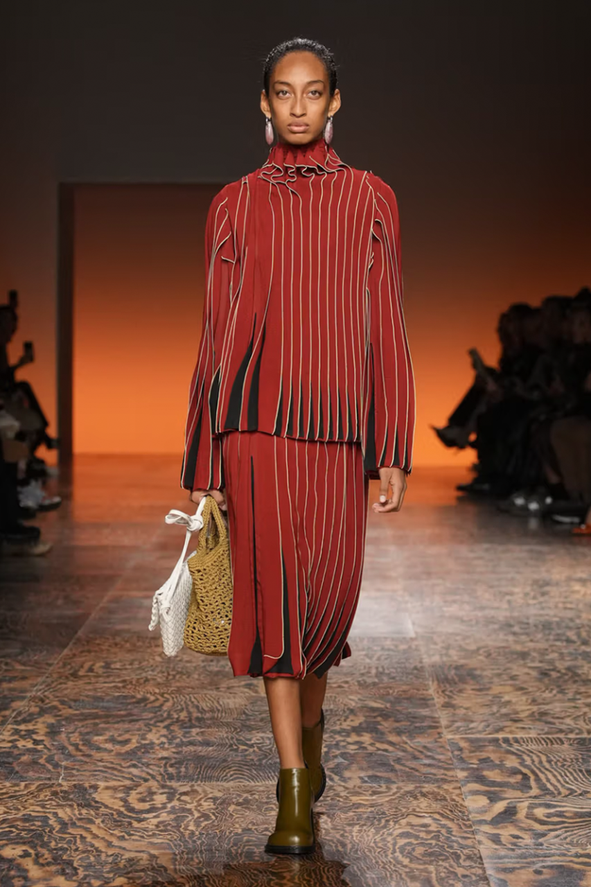 Bottega Veneta, Matthieu Blazy, Fall/Winter 2024, Milan Fashion Week, Runway, Details, First Look, Asap Rocky, Peggy Gou