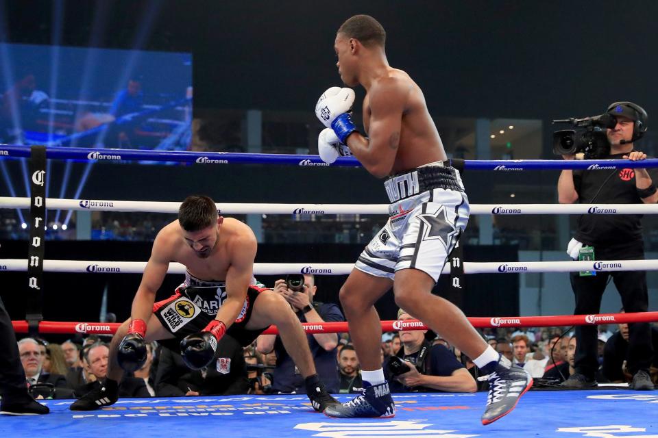 Spence knocked out Carlos Ocampo last June. (Getty Images)