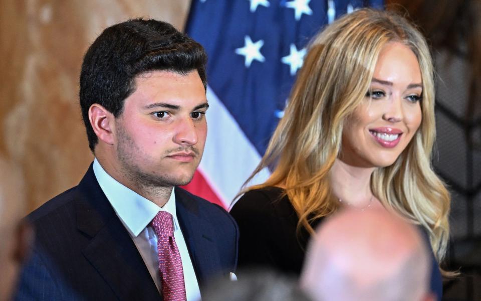 Tiffany Trump and her husband Michael Boulos 