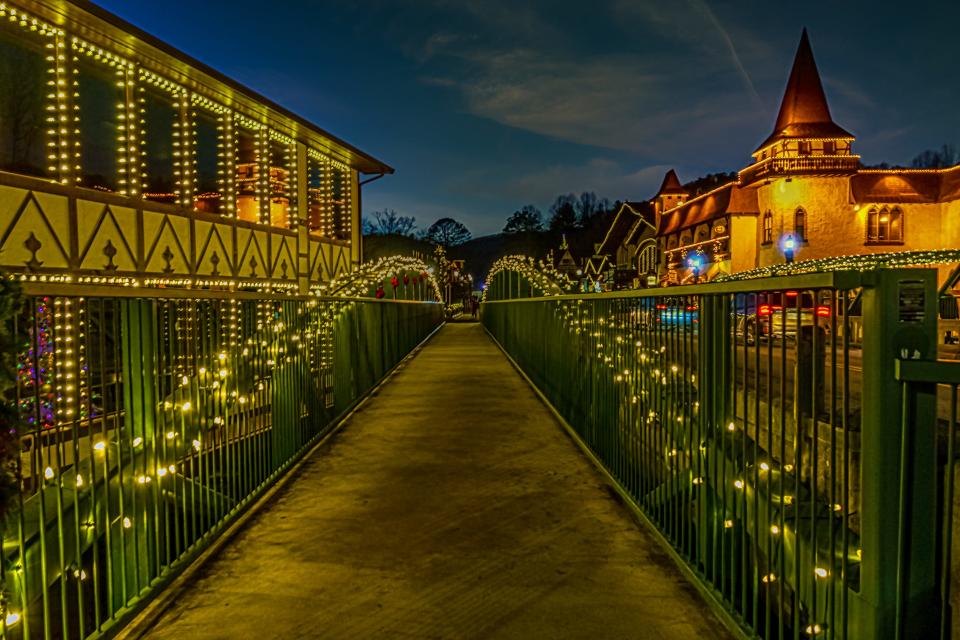 FILE - Helen, GA looks a lot like a small Bavarian town. It's among the Georgia cities Southern Living recommended for a classic southern Christmas. Helen was among the Georgia cities Southern Living recommended for a classic southern Christmas.