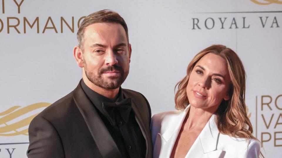 Ben Forster and Melanie Chisholm at Royal Variety