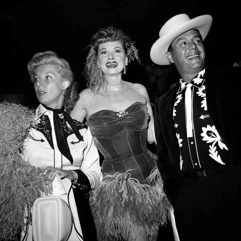 Sheila MacRae, Lucille Ball, Desi Arnaz