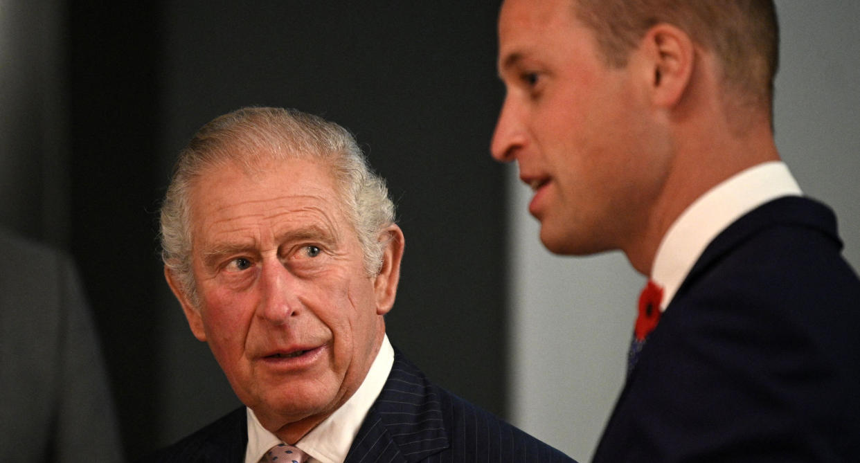 Nearly half of Great Britain thinks Prince Charles should refuse the Crown and step aside for Prince William to become king, a survey has said. (PA)
