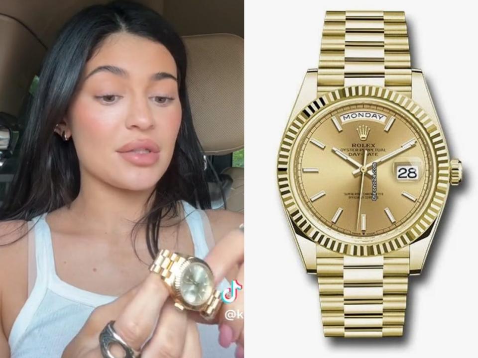 Kylie jenner rolex