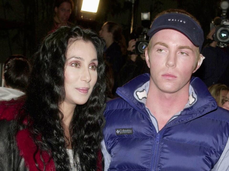 Da zeigten sie sich noch vertraut: Cher vor einigen Jahren zusammen mit Sohn Elijah Blue Allman. (Bild: Frank Trapper/Corbis via Getty Images)