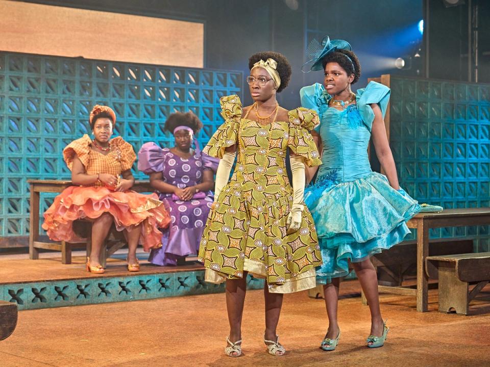The cast of ‘School Girls; Or, The African Mean Girls Play' (Manuel Harlan)