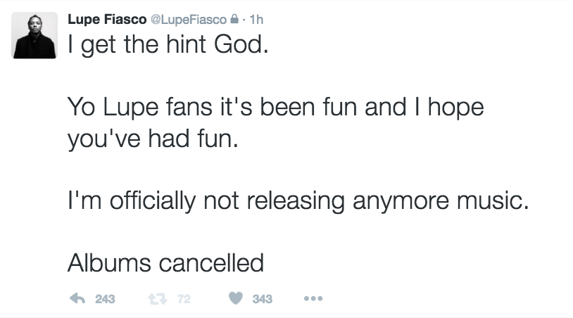 Last night, Lupe argued with fans on Twitter after using the phrase “dirty Jewish execs” in a new track.